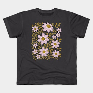 vintage flower pattern Kids T-Shirt